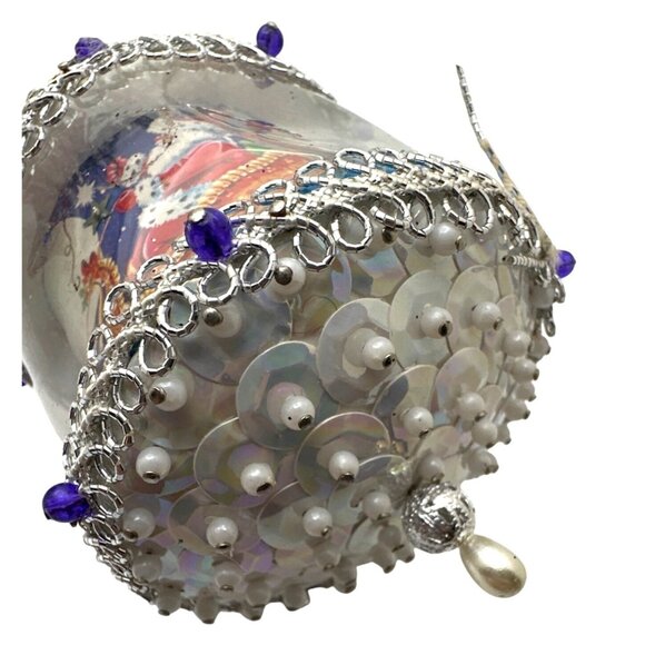 Christmas Tree Ornaments Lot of 4 Holiday Season Tree Room Decor Gift Toppers - Picture 7 of 10